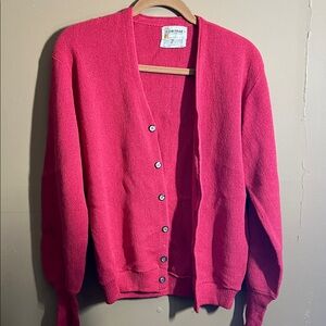 Heritage Vibrant Pink Women's Cardigan